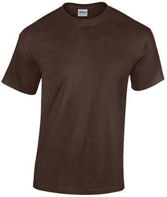 Gildan Short Sleeve T-Shirt - Dark Chocolate, Medium