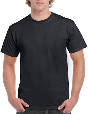 Irregular Gildan T-Shirts - Black, Medium