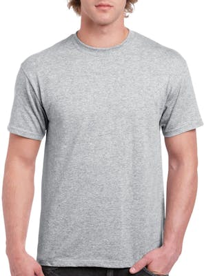 Irregular Gildan Short Sleeve T-Shirts - Sport Grey, Large