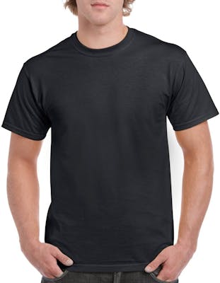 Irregular Gildan T-Shirts - Black, Medium