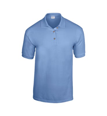 Gildan Irregular Polo Shirts - Carolina Blue, Medium