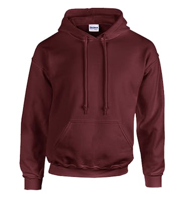 Gildan Heavy Blend Adult Hooded Sweatshirt 8.0 Oz - Maroon - Large