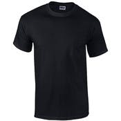 Gildan Irregular ultra Cotton Pocket T-Shirt - Black, Large