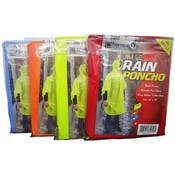 Adult Rain Ponchos - Assorted Colors