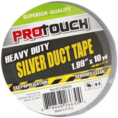Heavy Duty Duct Tape - Silver, 1.98" x 10 yards
