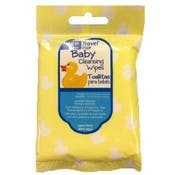 Baby Cleansing Wipes - Travel Size, 8 Pack, Hypoallergenic