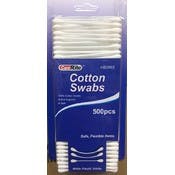 Cotton Swabs - 500 Count