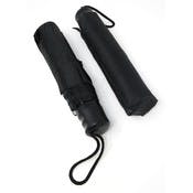 Mini Compact Umbrella - Black, Collapsible, 10''
