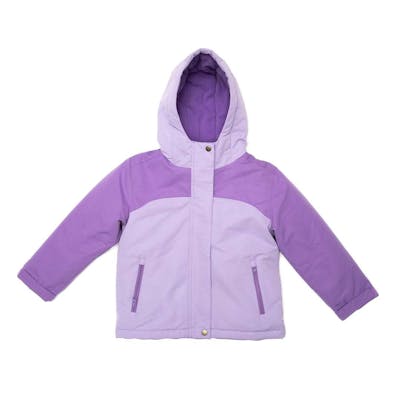 Youth Color Block Jackets - Lilac, Hooded, Sizes S-XL