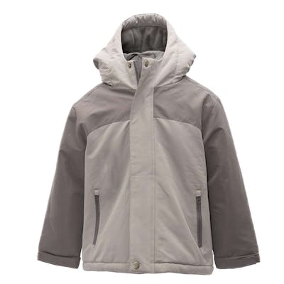 Toddlers' Color Block Jackets - 2T-5T, Hooded, Grey