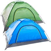 Two Person Tents - Green & Blue
