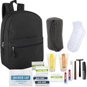 Hygiene Kits in Backpack - 15 Pieces