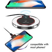 Wireless Phone Chargers - 2.1 AMP, Assorted Colors