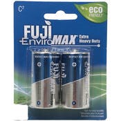 Fuji Enviromax Heavy Duty C Batteries - 2 Pack