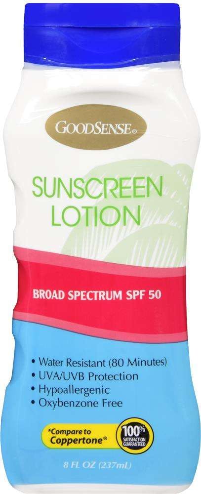 Sunscreen Lotion - SPF 50, 8 oz.