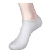 Kids' Low-Cut Socks - White, Size 6-8