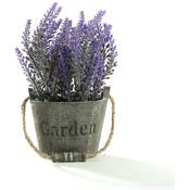 Vintage Bouquet of Artificial Lavender Flowers