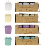 Votive Candles - Assorted Colors & Scents, 3 Pack