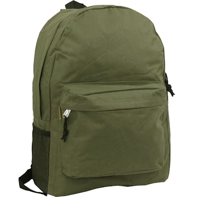 18" Basic Backpack - Olive