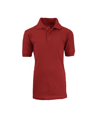 Adult Uniform Polo Shirts - Burgundy, XL