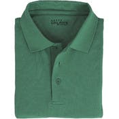 Big & Tall Adult Uniform Polo Shirts - Hunter Green, Short Sleeve, 3X - 6X