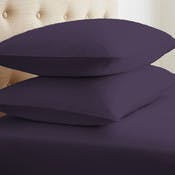 Microfiber Pillowcase Sets - Purple, Standard, 2 Pack