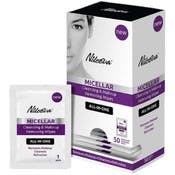 Micellar Cleansing & Makeup Removing Wipes - 50 Count Dispensit