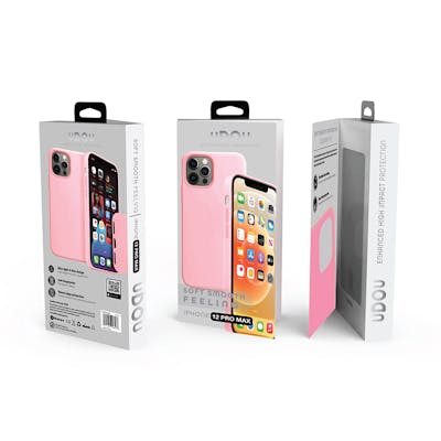 iPhone 12 Pro Max Case - Nano Silicone, Pink