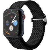 Apple Watch Braided Loop Bands - Black, 38mm/40mm/41mm