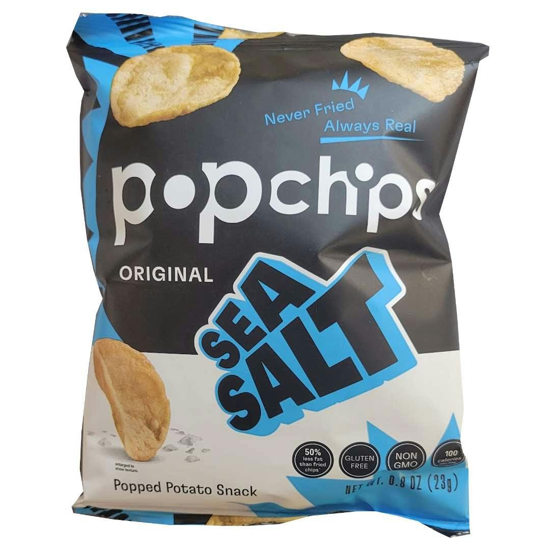Popchips Sea Salt Potato Chips - 0.8 oz