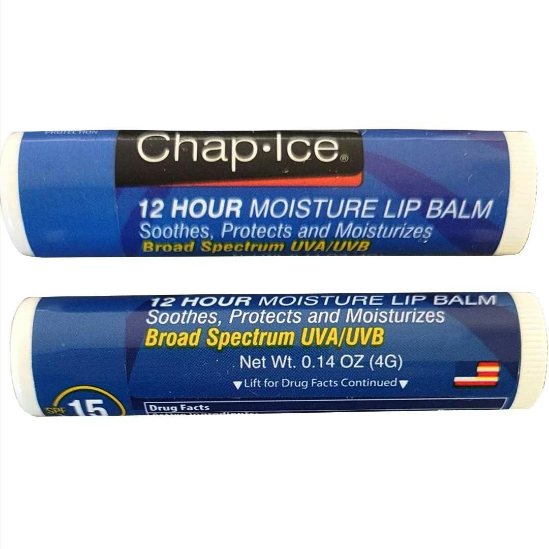 Chap-Ice Moisture SPF 15 Lip Balms