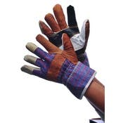 Multi Color Leather Work Gloves - 120 Pairs