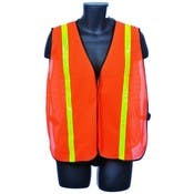 Orange Mesh Safety Vest