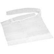 Disposable Plastic Bibs - Waterproof, 24" X 16"