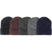 Adult Winter Beanies - 120 Count, Assorted Colors