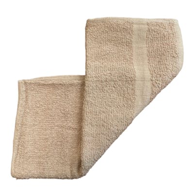 Solid Colored Terry Hand Towel - Beige