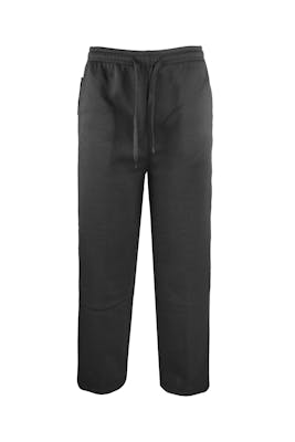 Men's Fleece Sweatpants - Black, 2 X