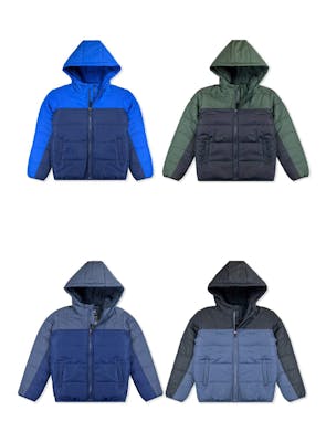 Toddler Boys' Jackets - 2T-4T, Sherpa Lining, Assorted