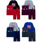 Toddler Boys' "King of the Road" Fleece Sets - 3 Pieces, 4 Color Combos, 2T-4T