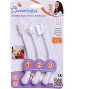 Baby Gum & Tooth Care - White, 3 Stage