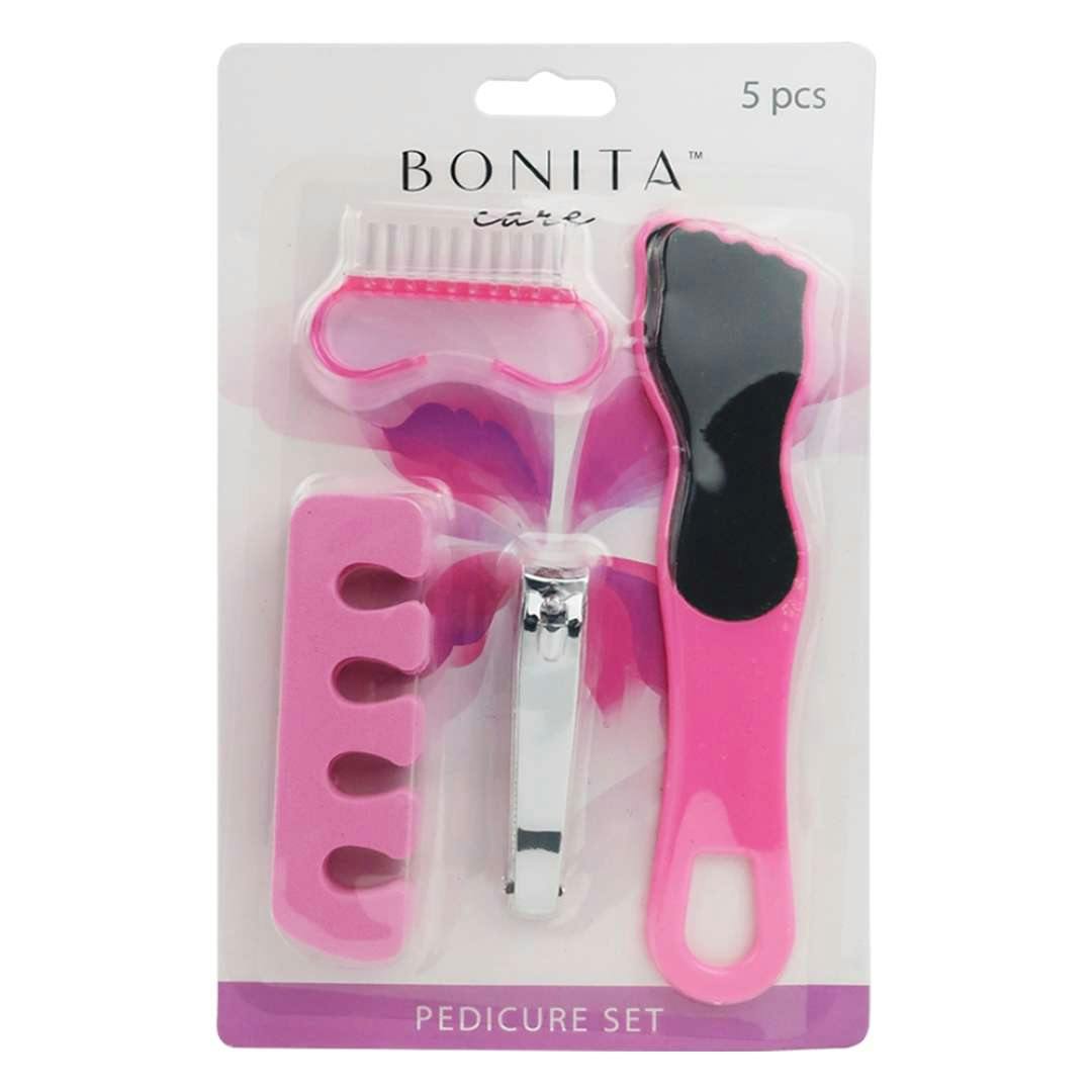 Pedicure Kits - Pink, 5 Piece