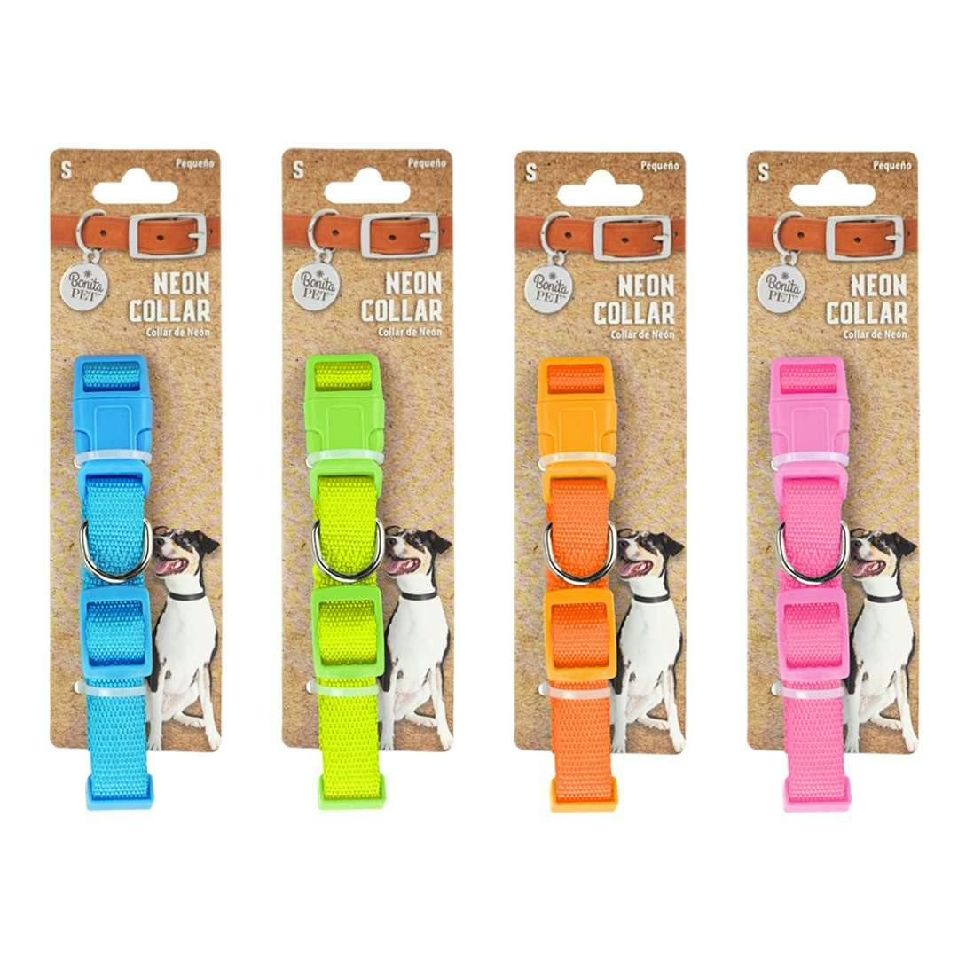 Neon Pet Collars - Assorted, Small