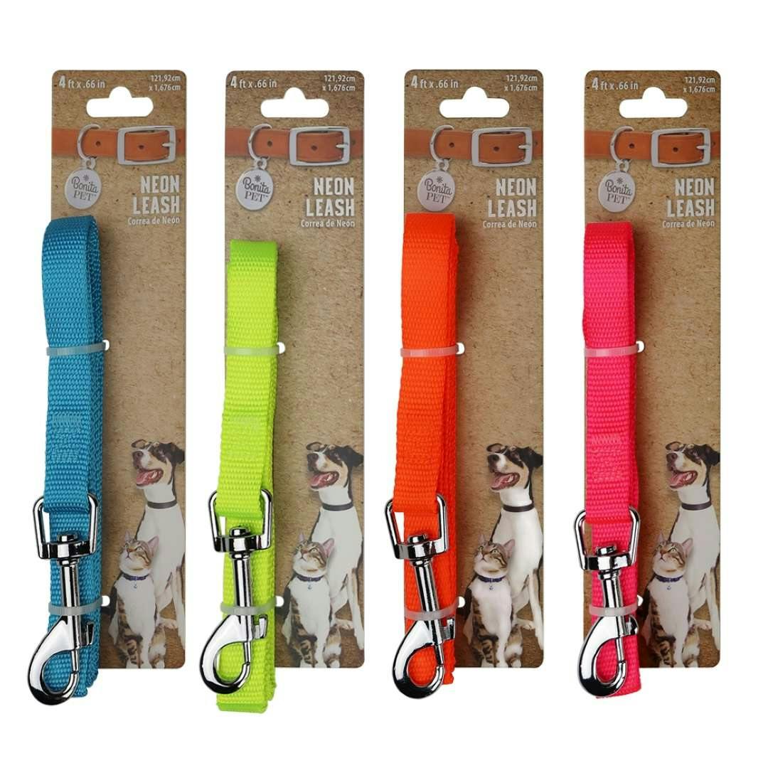 Neon Leashes - Assorted, 48"
