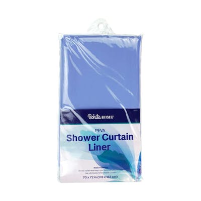 Shower Curtain Liners - Blue, 70" x 72"