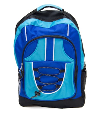 18" Classic Bungee Backpacks - Blue