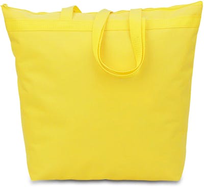 Polyester Large Totes - Bright Yellow
