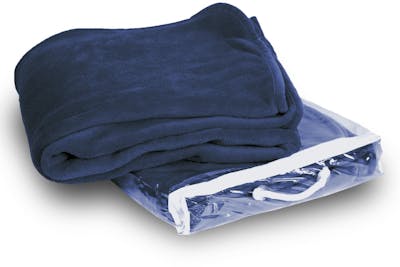 Micro-Plush Fleece Blankets - Navy, 50" x 60"