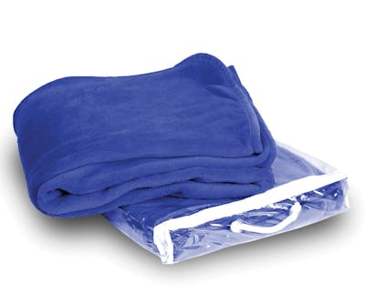 Micro-Plush Fleece Blanket - Royal Blue, 50" x 60"