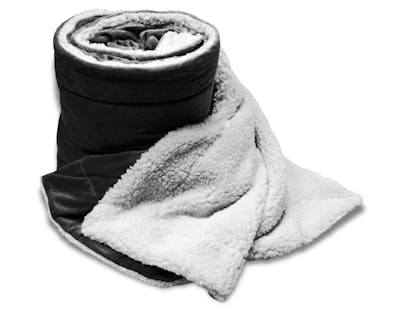 Sherpa Blankets - Black, 60" x 72"