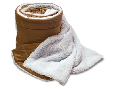 Sherpa Blankets - Camel, 60" x 72"
